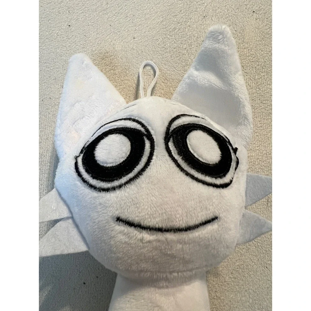 Sprunki Wenda Plush Toy White Music Game Character Stuffed Animal Collectible
